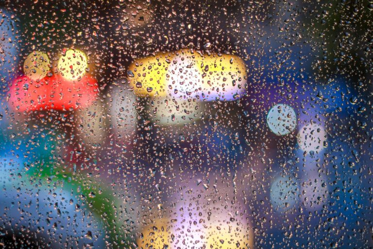 rain drop on window
